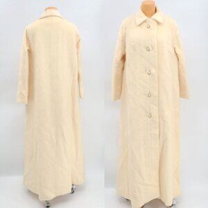 Vintage  Handmade Wool Maxi Coat